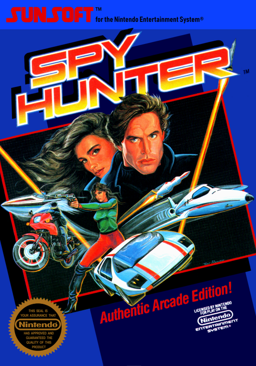 Spy Hunter (USA) box art